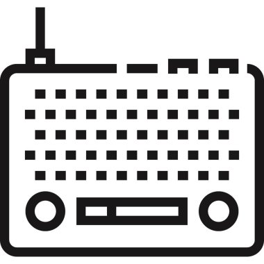 Çağdaş düz çizgi vektör çizim simgesi tasarım konsepti. Mobil cihazlar için simge ve web grafik. Düz çizgi sembolü, logo yaratıcı kavramı. Basit ve temiz düz çizgi piktogram