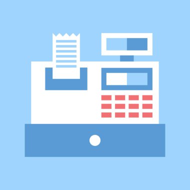 Ödeme düz tasarım konsepti tasarlamak vektör çizim.