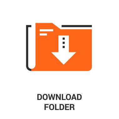 Çağdaş düz çizgi vektör çizim simgesi tasarım konsepti. Mobil cihazlar için simge ve web grafik. Düz çizgi sembolü, logo yaratıcı kavramı. Basit ve temiz düz çizgi piktogram