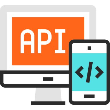 Modern düz vektör çizim simgesi tasarım konsepti. Mobil cihazlar için simge ve web grafik. Düz sembol, logo yaratıcı kavramı. Basit ve temiz düz piktogram