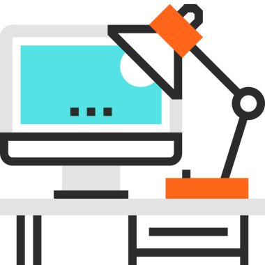 Modern düz vektör çizim simgesi tasarım konsepti. Mobil cihazlar için simge ve web grafik. Düz sembol, logo yaratıcı kavramı. Basit ve temiz düz piktogram