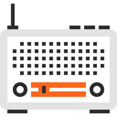 Çağdaş düz çizgi vektör çizim simgesi tasarım konsepti. Mobil cihazlar için simge ve web grafik. Düz çizgi sembolü, logo yaratıcı kavramı. Basit ve temiz düz çizgi piktogram