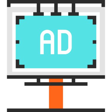 Modern düz vektör çizim simgesi tasarım konsepti. Mobil cihazlar için simge ve web grafik. Düz sembol, logo yaratıcı kavramı. Basit ve temiz düz piktogram