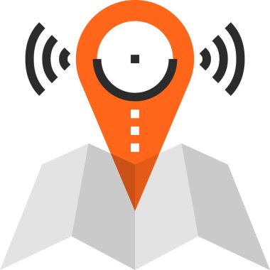 Modern düz vektör çizim simgesi tasarım konsepti. Mobil cihazlar için simge ve web grafik. Düz sembol, logo yaratıcı kavramı. Basit ve temiz düz piktogram