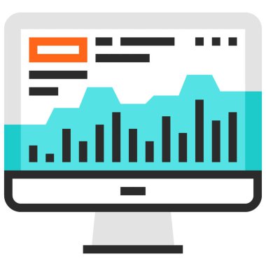 Modern düz vektör çizim simgesi tasarım konsepti. Mobil cihazlar için simge ve web grafik. Düz sembol, logo yaratıcı kavramı. Basit ve temiz düz piktogram