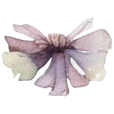 Vektör suluboya çiçek. El çizimi çiçek tasarımı elementleri beyaz arkaplanda izole.