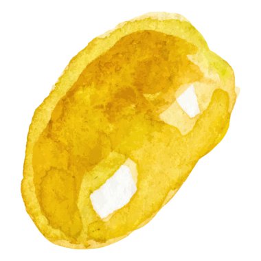 Domatesli kiraz boyalı suluboya. El çizimi taze gıda tasarım elementi beyaz arka planda izole.