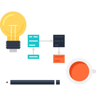 Modern düz vektör çizim simgesi tasarım konsepti. Mobil cihazlar için simge ve web grafik. Düz sembol, logo yaratıcı kavramı. Basit ve temiz düz piktogram