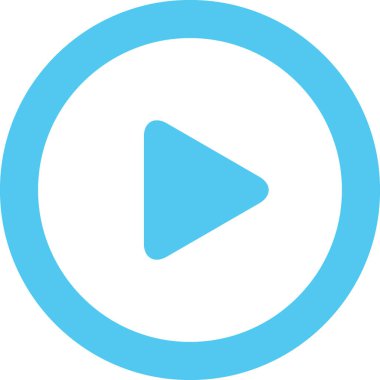 Basit düz ok simgesinin vektör illüstrasyonu