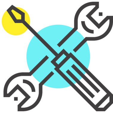 Modern spot çizgisi vektör illüstrasyon ikonu tasarımı konsepti. Mobil ve web grafikleri için simge. Düz çizgi sembolü, logo yaratıcı konsept. Basit ve temiz düz çizgi piktogramı