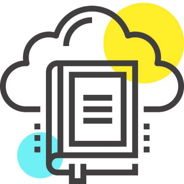 Modern spot çizgisi vektör illüstrasyon ikonu tasarımı konsepti. Mobil ve web grafikleri için simge. Düz çizgi sembolü, logo yaratıcı konsept. Basit ve temiz düz çizgi piktogramı