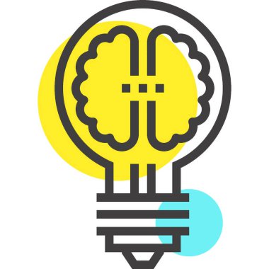 Modern spot çizgisi vektör illüstrasyon ikonu tasarımı konsepti. Mobil ve web grafikleri için simge. Düz çizgi sembolü, logo yaratıcı konsept. Basit ve temiz düz çizgi piktogramı