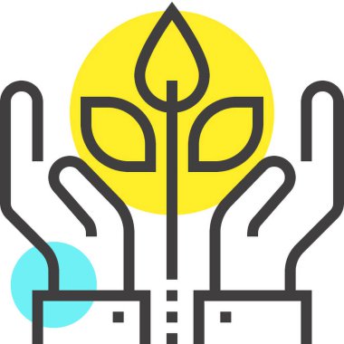 Modern spot çizgisi vektör illüstrasyon ikonu tasarımı konsepti. Mobil ve web grafikleri için simge. Düz çizgi sembolü, logo yaratıcı konsept. Basit ve temiz düz çizgi piktogramı