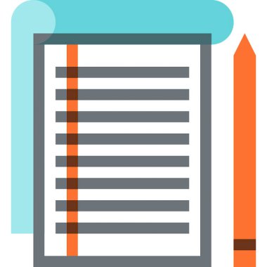 Çağdaş düz çizgi vektör çizim simgesi tasarım konsepti. Mobil cihazlar için simge ve web grafik. Düz çizgi sembolü, logo yaratıcı kavramı. Basit ve temiz düz çizgi piktogram