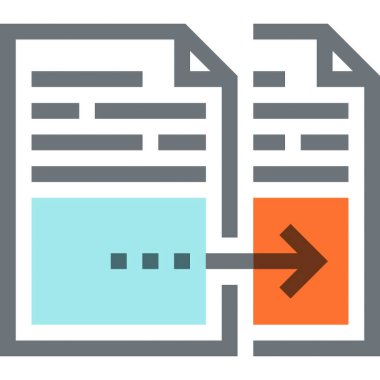 Çağdaş düz çizgi vektör çizim simgesi tasarım konsepti. Mobil cihazlar için simge ve web grafik. Düz çizgi sembolü, logo yaratıcı kavramı. Basit ve temiz düz çizgi piktogram