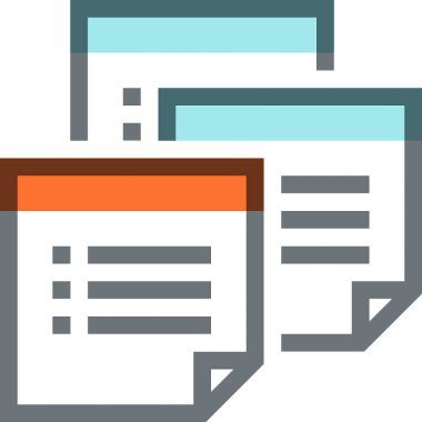 Çağdaş düz çizgi vektör çizim simgesi tasarım konsepti. Mobil cihazlar için simge ve web grafik. Düz çizgi sembolü, logo yaratıcı kavramı. Basit ve temiz düz çizgi piktogram