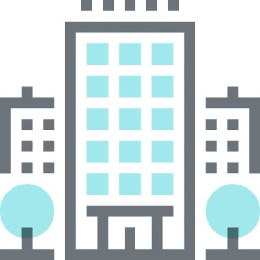 Çağdaş düz çizgi vektör çizim simgesi tasarım konsepti. Mobil cihazlar için simge ve web grafik. Düz çizgi sembolü, logo yaratıcı kavramı. Basit ve temiz düz çizgi piktogram