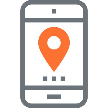 Çağdaş düz çizgi vektör çizim simgesi tasarım konsepti. Mobil cihazlar için simge ve web grafik. Düz çizgi sembolü, logo yaratıcı kavramı. Basit ve temiz düz çizgi piktogram