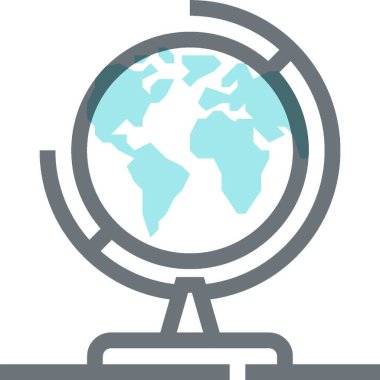 Çağdaş düz çizgi vektör çizim simgesi tasarım konsepti. Mobil cihazlar için simge ve web grafik. Düz çizgi sembolü, logo yaratıcı kavramı. Basit ve temiz düz çizgi piktogram