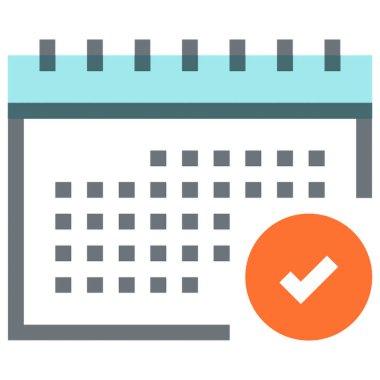 Çağdaş düz çizgi vektör çizim simgesi tasarım konsepti. Mobil cihazlar için simge ve web grafik. Düz çizgi sembolü, logo yaratıcı kavramı. Basit ve temiz düz çizgi piktogram