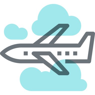 Çağdaş düz çizgi vektör çizim simgesi tasarım konsepti. Mobil cihazlar için simge ve web grafik. Düz çizgi sembolü, logo yaratıcı kavramı. Basit ve temiz düz çizgi piktogram