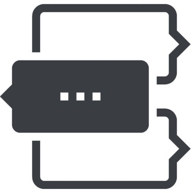 Çağdaş düz çizgi vektör çizim simgesi tasarım konsepti. Mobil cihazlar için simge ve web grafik. Düz çizgi sembolü, logo yaratıcı kavramı. Basit ve temiz düz çizgi piktogram