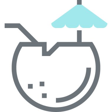 Çağdaş düz çizgi vektör çizim simgesi tasarım konsepti. Mobil cihazlar için simge ve web grafik. Düz çizgi sembolü, logo yaratıcı kavramı. Basit ve temiz düz çizgi piktogram