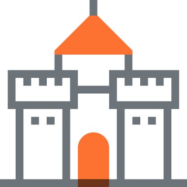 Çağdaş düz çizgi vektör çizim simgesi tasarım konsepti. Mobil cihazlar için simge ve web grafik. Düz çizgi sembolü, logo yaratıcı kavramı. Basit ve temiz düz çizgi piktogram