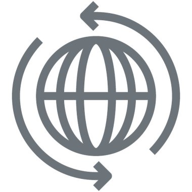 Çağdaş düz çizgi vektör çizim simgesi tasarım konsepti. Mobil cihazlar için simge ve web grafik. Düz çizgi sembolü, logo yaratıcı kavramı. Basit ve temiz düz çizgi piktogram