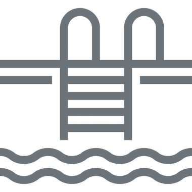 Çağdaş düz çizgi vektör çizim simgesi tasarım konsepti. Mobil cihazlar için simge ve web grafik. Düz çizgi sembolü, logo yaratıcı kavramı. Basit ve temiz düz çizgi piktogram