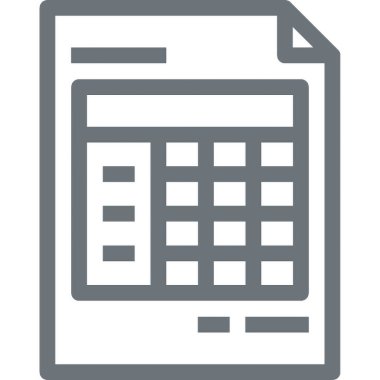 Çağdaş düz çizgi vektör çizim simgesi tasarım konsepti. Mobil cihazlar için simge ve web grafik. Düz çizgi sembolü, logo yaratıcı kavramı. Basit ve temiz düz çizgi piktogram