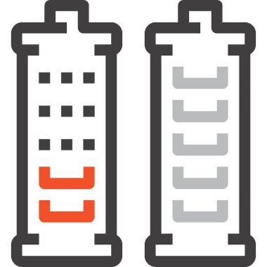 Çağdaş düz çizgi vektör çizim simgesi tasarım konsepti. Mobil cihazlar için simge ve web grafik. Düz çizgi sembolü, logo yaratıcı kavramı. Basit ve temiz düz çizgi piktogram