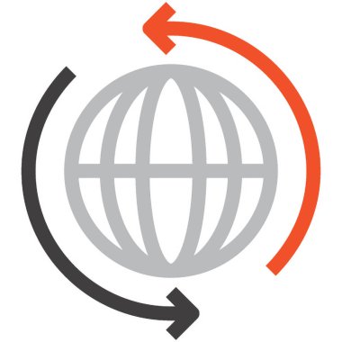 Çağdaş düz çizgi vektör çizim simgesi tasarım konsepti. Mobil cihazlar için simge ve web grafik. Düz çizgi sembolü, logo yaratıcı kavramı. Basit ve temiz düz çizgi piktogram