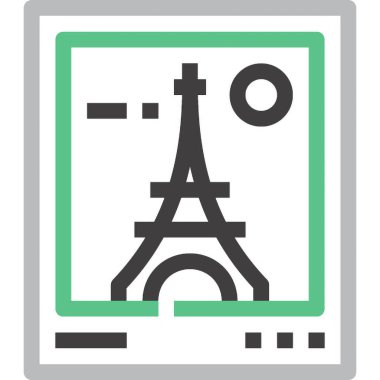 Çağdaş düz çizgi vektör çizim simgesi tasarım konsepti. Mobil cihazlar için simge ve web grafik. Düz çizgi sembolü, logo yaratıcı kavramı. Basit ve temiz düz çizgi piktogram