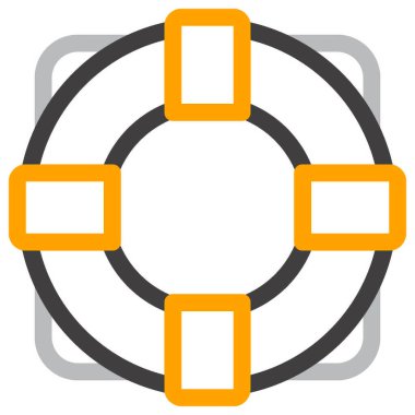 Çağdaş düz çizgi vektör çizim simgesi tasarım konsepti. Mobil cihazlar için simge ve web grafik. Düz çizgi sembolü, logo yaratıcı kavramı. Basit ve temiz düz çizgi piktogram