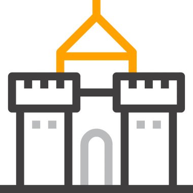 Çağdaş düz çizgi vektör çizim simgesi tasarım konsepti. Mobil cihazlar için simge ve web grafik. Düz çizgi sembolü, logo yaratıcı kavramı. Basit ve temiz düz çizgi piktogram