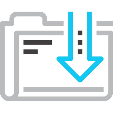 Çağdaş düz çizgi vektör çizim simgesi tasarım konsepti. Mobil cihazlar için simge ve web grafik. Düz çizgi sembolü, logo yaratıcı kavramı. Basit ve temiz düz çizgi piktogram
