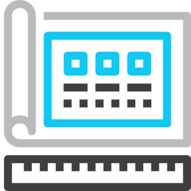 Çağdaş düz çizgi vektör çizim simgesi tasarım konsepti. Mobil cihazlar için simge ve web grafik. Düz çizgi sembolü, logo yaratıcı kavramı. Basit ve temiz düz çizgi piktogram