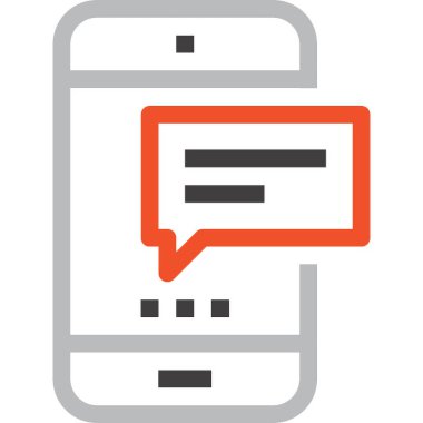 Çağdaş düz çizgi vektör çizim simgesi tasarım konsepti. Mobil cihazlar için simge ve web grafik. Düz çizgi sembolü, logo yaratıcı kavramı. Basit ve temiz düz çizgi piktogram