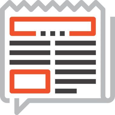 Çağdaş düz çizgi vektör çizim simgesi tasarım konsepti. Mobil cihazlar için simge ve web grafik. Düz çizgi sembolü, logo yaratıcı kavramı. Basit ve temiz düz çizgi piktogram