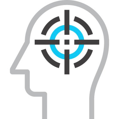 Çağdaş düz çizgi vektör çizim simgesi tasarım konsepti. Mobil cihazlar için simge ve web grafik. Düz çizgi sembolü, logo yaratıcı kavramı. Basit ve temiz düz çizgi piktogram