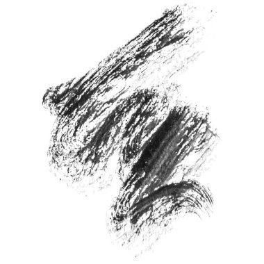 Vektör suluboya fırça darbesi. El çizimi tasarım ögesi beyaz arkaplanda izole edildi