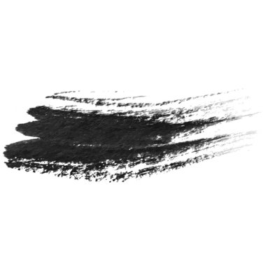 Vektör suluboya fırça darbesi. El çizimi tasarım ögesi beyaz arkaplanda izole edildi