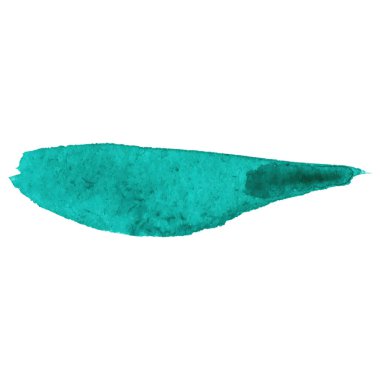 Vektör suluboya fırça darbesi. El çizimi tasarım ögesi beyaz arkaplanda izole edildi