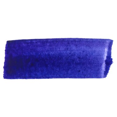 Vektör suluboya fırça darbesi. El çizimi tasarım ögesi beyaz arkaplanda izole edildi