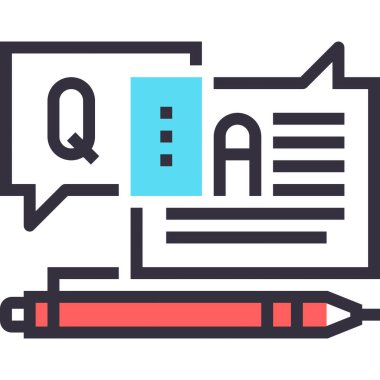 Modern düz çizgi vektör illüstrasyon ikonu tasarımı kavramı. Mobil ve web grafikleri için simge. Düz sembol, logo yaratıcı konsept. Basit ve temiz düz resim.