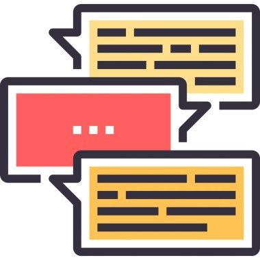 Modern düz çizgi vektör illüstrasyon ikonu tasarımı kavramı. Mobil ve web grafikleri için simge. Düz sembol, logo yaratıcı konsept. Basit ve temiz düz resim.