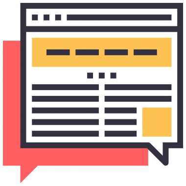 Modern düz çizgi vektör illüstrasyon ikonu tasarımı kavramı. Mobil ve web grafikleri için simge. Düz sembol, logo yaratıcı konsept. Basit ve temiz düz resim.