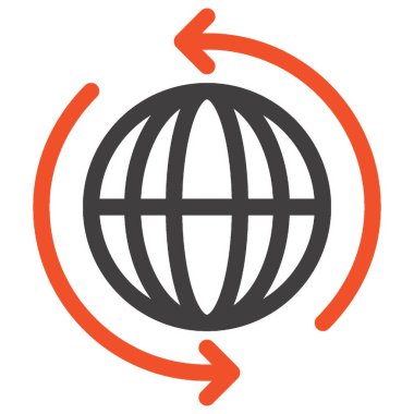 Çağdaş düz çizgi vektör çizim simgesi tasarım konsepti. Mobil cihazlar için simge ve web grafik. Düz çizgi sembolü, logo yaratıcı kavramı. Basit ve temiz düz çizgi piktogram