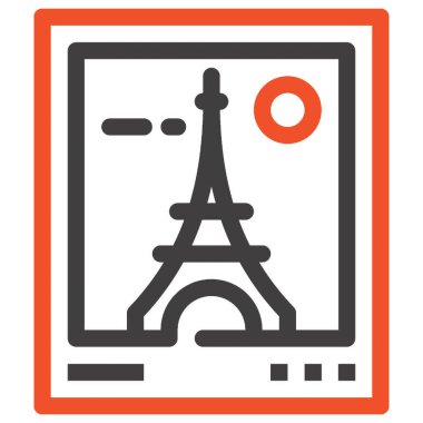 Çağdaş düz çizgi vektör çizim simgesi tasarım konsepti. Mobil cihazlar için simge ve web grafik. Düz çizgi sembolü, logo yaratıcı kavramı. Basit ve temiz düz çizgi piktogram